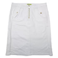 Versace Jeans Longuette pocket Tiger Mini Dress White