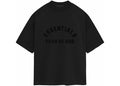 ESSENTIALS FOG HEAVY JERSEY T-SHIRT JET BLACK