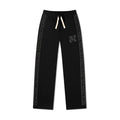 PALM ANGELS STUDDED SWEATPANTS BLACK