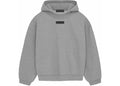 ESSENTIALS FOG CHEST LOGO HOODIE DARK HEATHER OATMEAL (FW23)