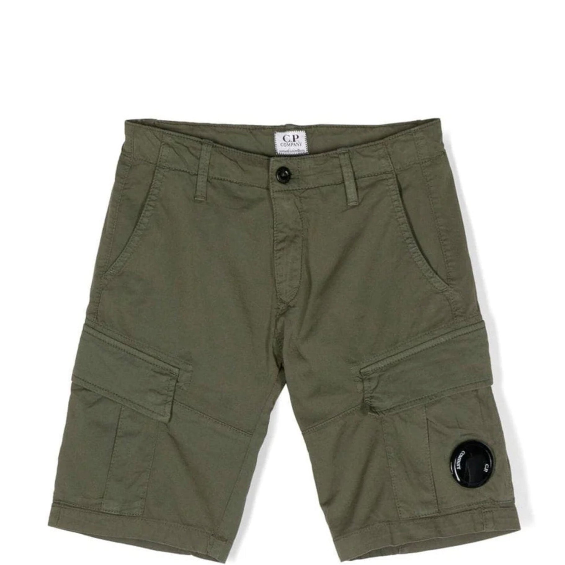 Kids CP Company Lens Cargo Shorts