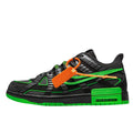 NIKE X OFF WHITE AIR RUBBER DUNK GREEN STRIKE