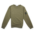 Stone Island Junior Crewneck Sweatshirt Khaki