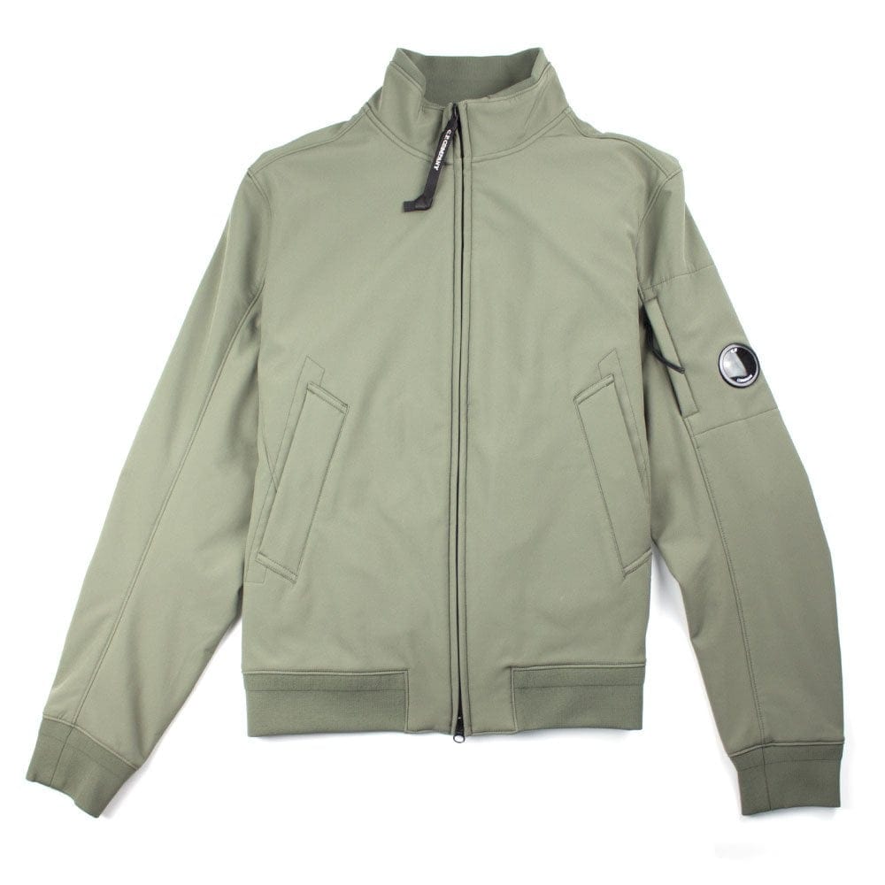 CP Company Soft Shell Lens Jacket Khaki