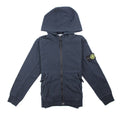 Stone Island Junior Zip Up Hoody Navy