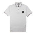 Stone Island Twin Tipped Short Sleeve Polo White/Black