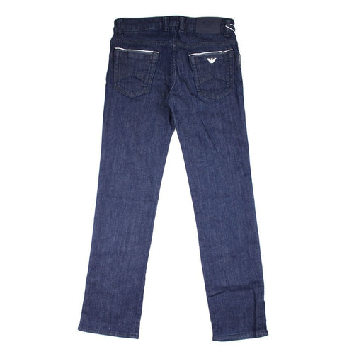 Armani Jeans Junior Raw Denim Blue