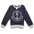 Moncler Junior Sweatshirt Anchor Navy/Grey