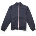 Moncler Junior Zip Up Bomber Jacket Navy