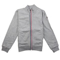 Moncler Junior Zip Up Bomber Jacket Grey