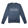 Hugo Boss Salbo Logo Crewneck Sweatshirt Navy