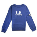 CP Company Undersixteen Watch Viewer Crew Neck Sweatshirt Electric Blue
