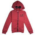 CP Company Undersixteen Goggle Zip Up Hoody Red