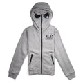 CP Company Undersixteen Goggle Full Zip Up Hoody Grey