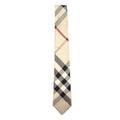 Burberry Manston Check Tie Modern Fit Camel