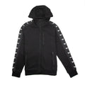 Emporio Armani Zip Hoody Eagle Pattern Black