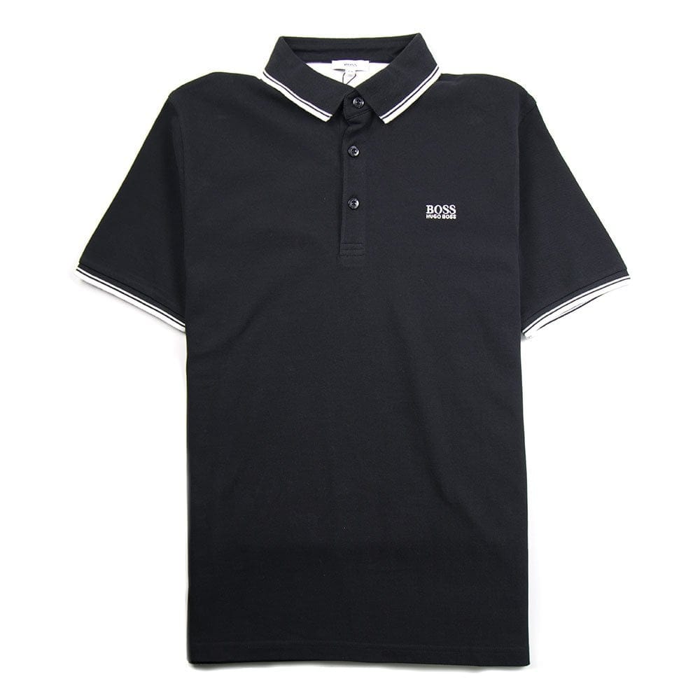 Hugo Boss Kids Basic Logo Polo Black