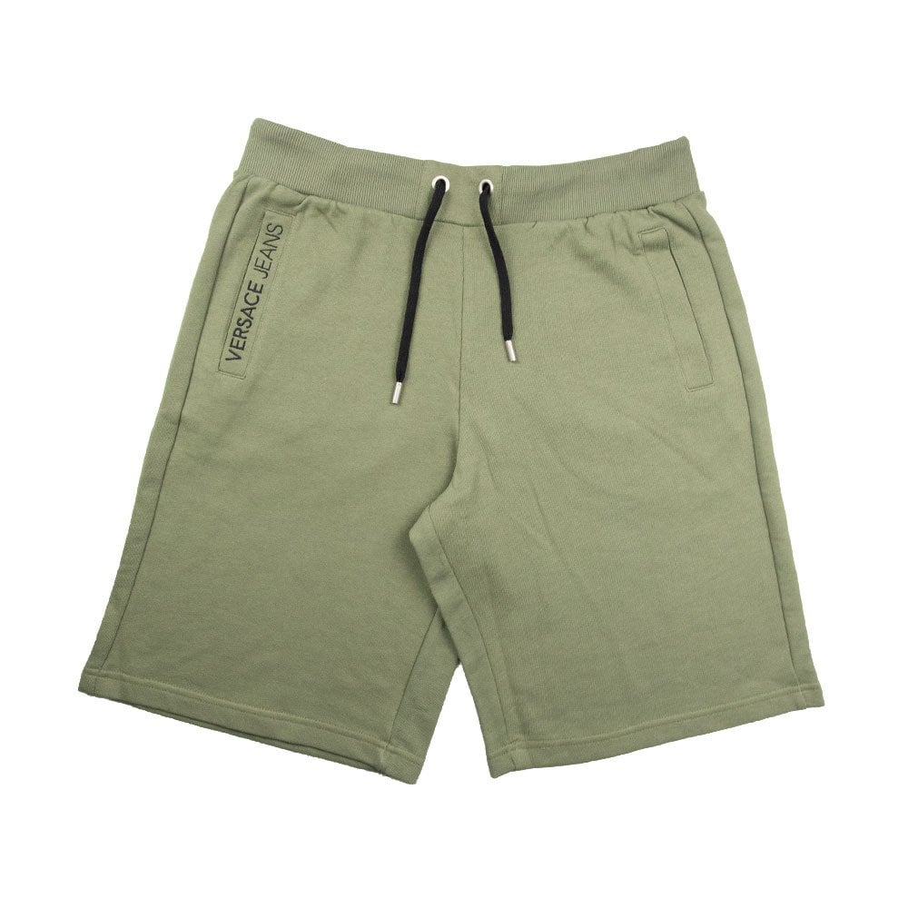 Versace Jeans Logo Shorts Green