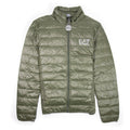 Emporio Armani EA7 Funnel Neck Lightweight Pack Puffa Jacket Forest Green