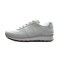 Prada Vitello Plume Trainers White