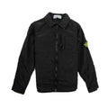 Stone Island Junior Nylon Metal Shirt Black