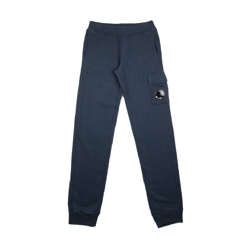 CP Company Undersixteen Watch Viewer Diagonal Fleece Tracksuit Bottoms Navy