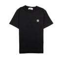 Stone Island Junior Patch Logo T-Shirt Black