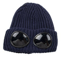 CP Company Undersixteen Goggle Winter Beanie Navy