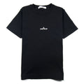 Stone Island Junior Back Compass Logo T-Shirt Black