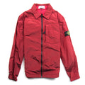 Stone Island Junior Metal Overshirt Red