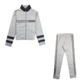 Moncler Junior Full Tracksuit Dark Grey