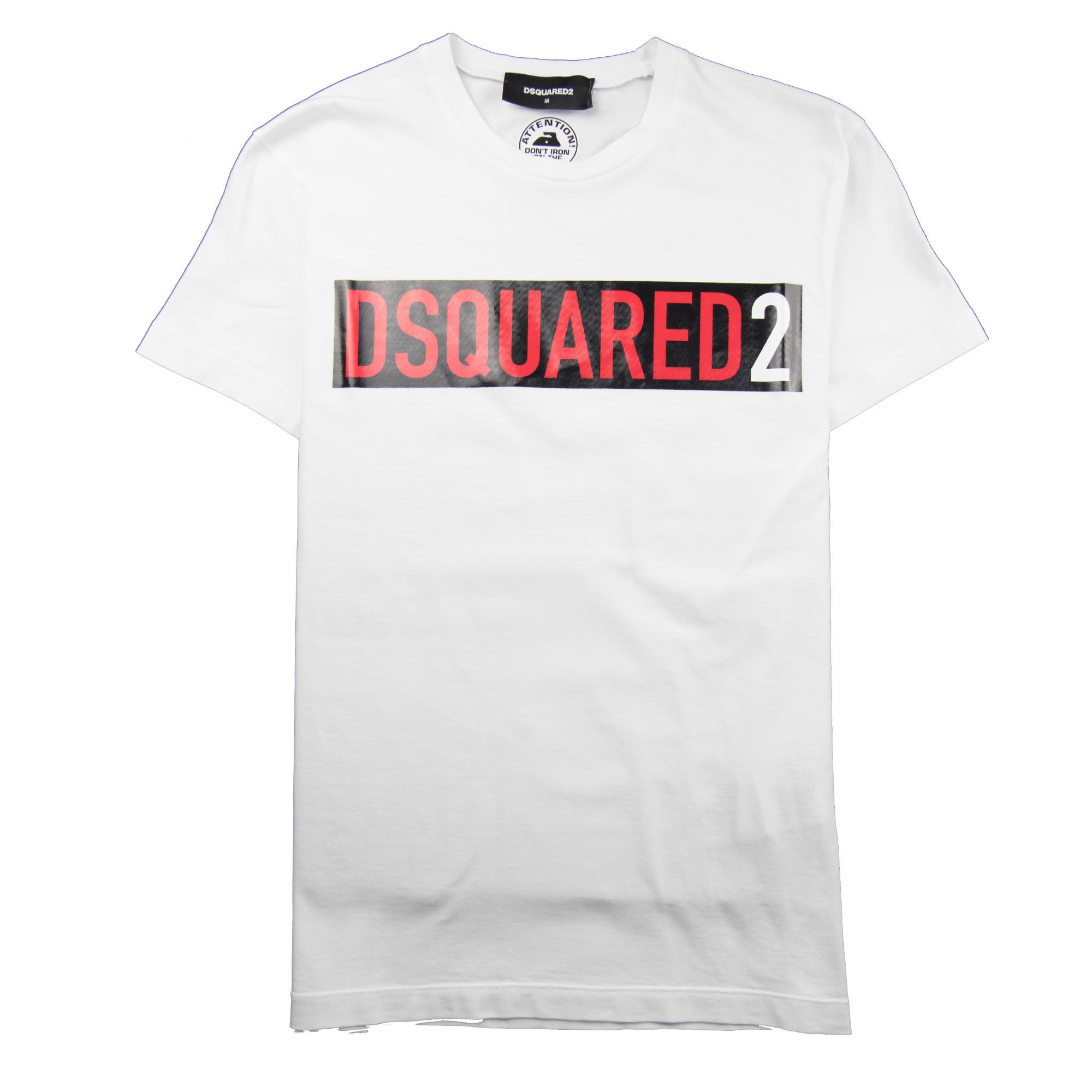 Dsquared2 Block Logo Tee White