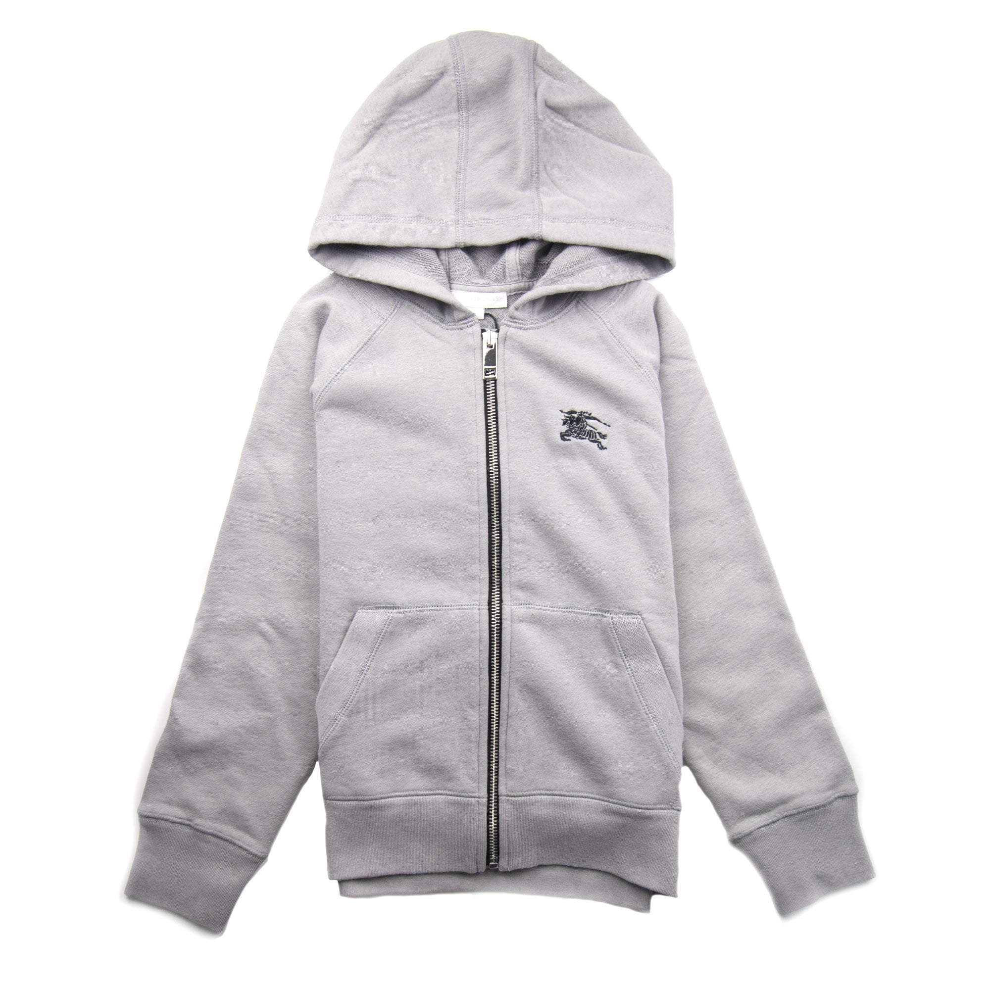 Burberry Children Gunther Zip Hoody Light Grey