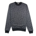 Christian Dior Letters All Over Print Sweatshirt Black