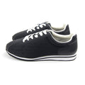 Armani Jeans Monogram Trainer Black