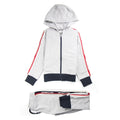 Moncler Junior Tracksuit Light Grey