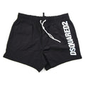 Dsquared2 Side Logo Swim Short Black/Sliver