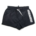 Dsquared2 Side Logo Swim Short Black/White