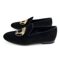 Versace Medusa Loafer Velour Black