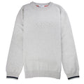 Hugo Boss Kids Knitted Boss Bold Logo Sweatshirt Light Grey
