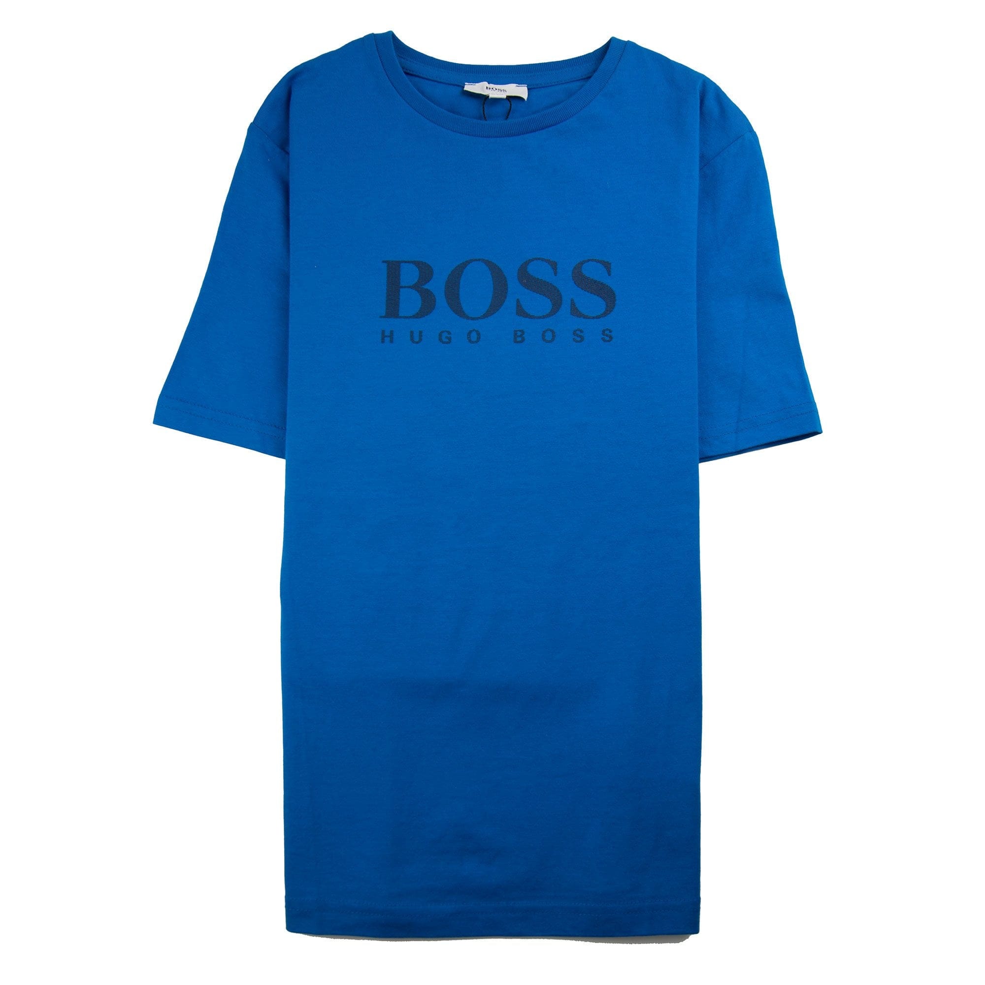 Hugo Boss Chest Kids Logo T-Shirt Electric Blue
