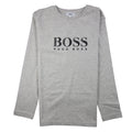 Hugo Boss Kids Chest Logo Long Sleeve T-Shirt Light Grey