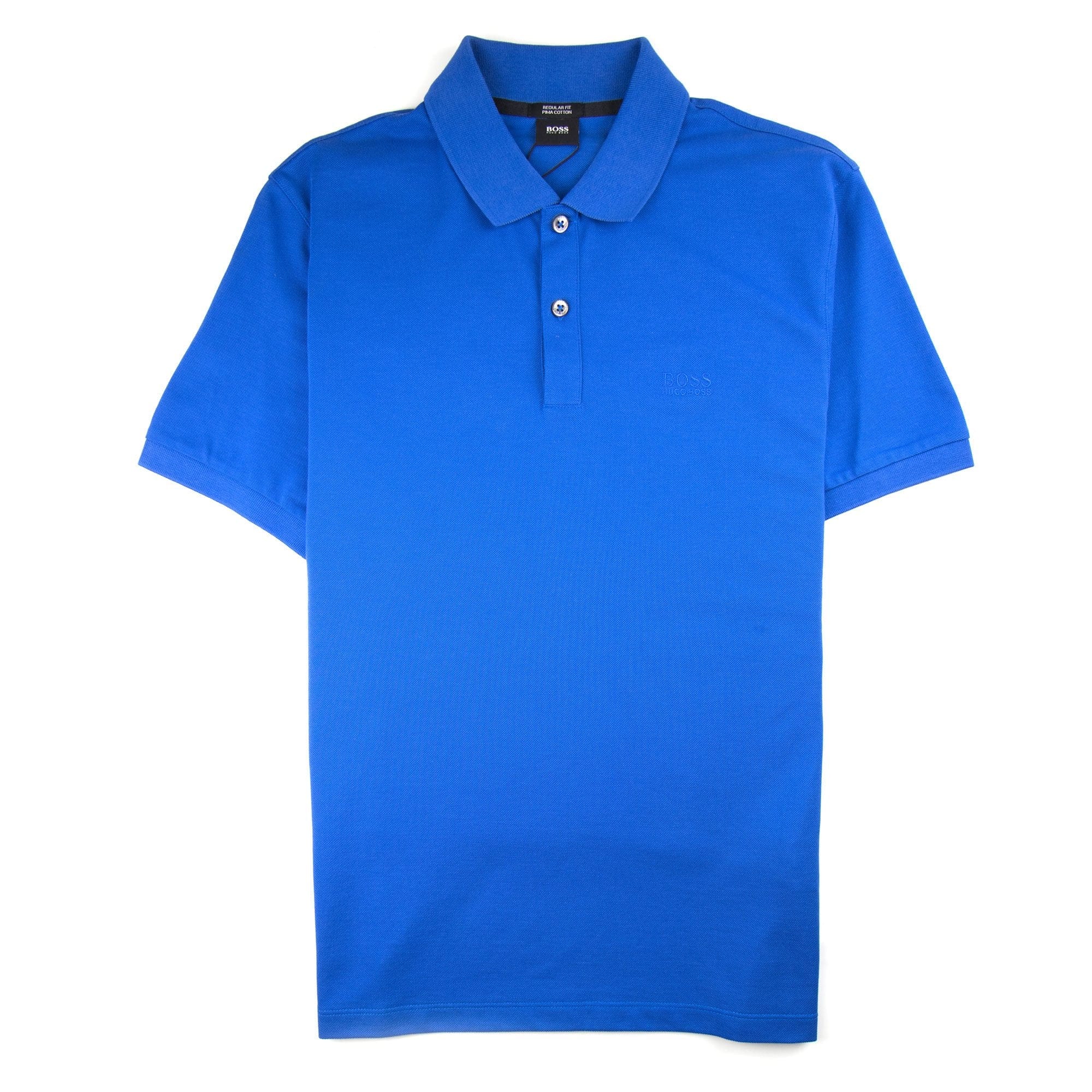 Hugo Boss Pallas Short Sleeve Polo Shirt Electric Blue