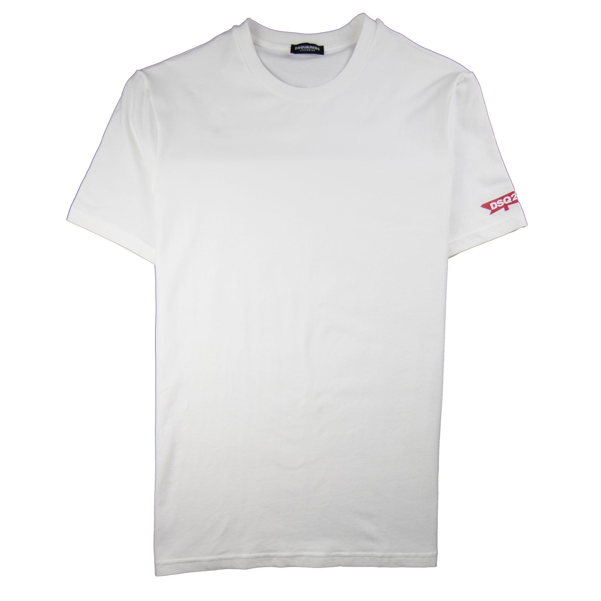 Dsquared2 Underwear Leaf Logo T-Shirt White