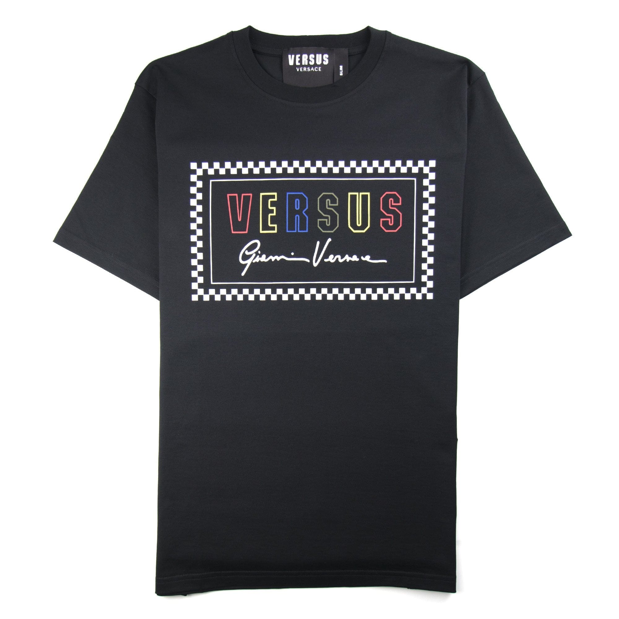 Versace Versus 90's Logo T-Shirt Black/Multi