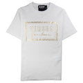 Versace Versus 90's Foil Logo T-Shirt White/Gold