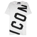 Dsquared2 Kids Large Icon Logo T-Shirt White