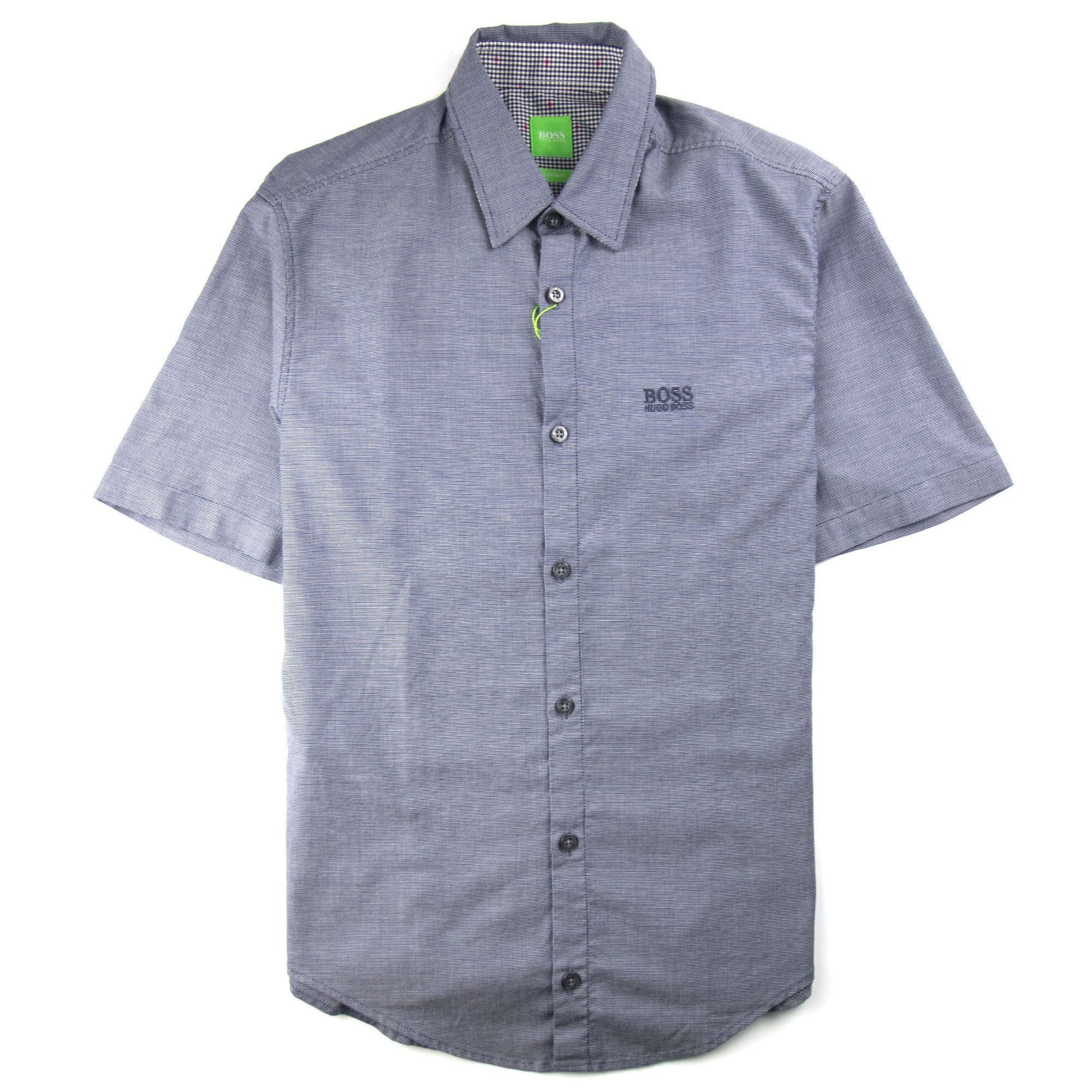 Hugo Boss C-Busterino Short Sleeve Shirt Dark Grey