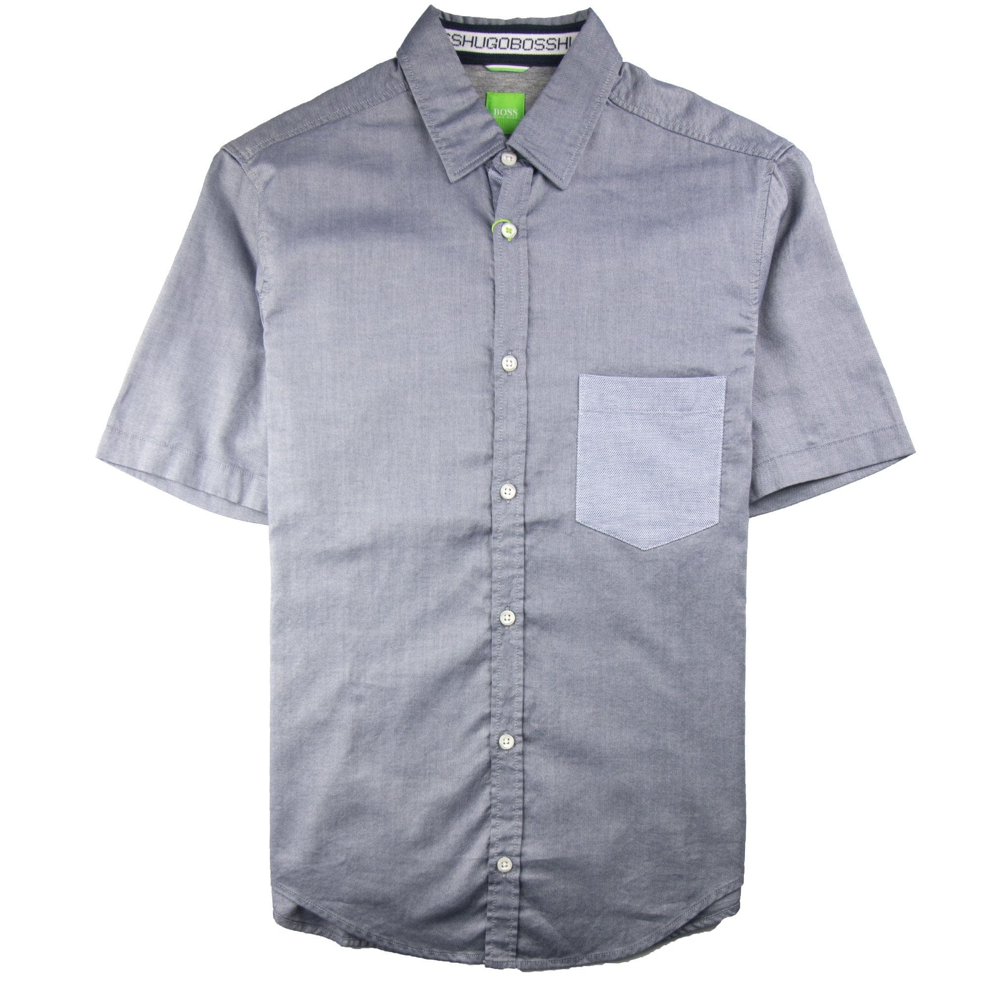 Hugo Boss Baloy Short Sleeve Shirt Dark Grey