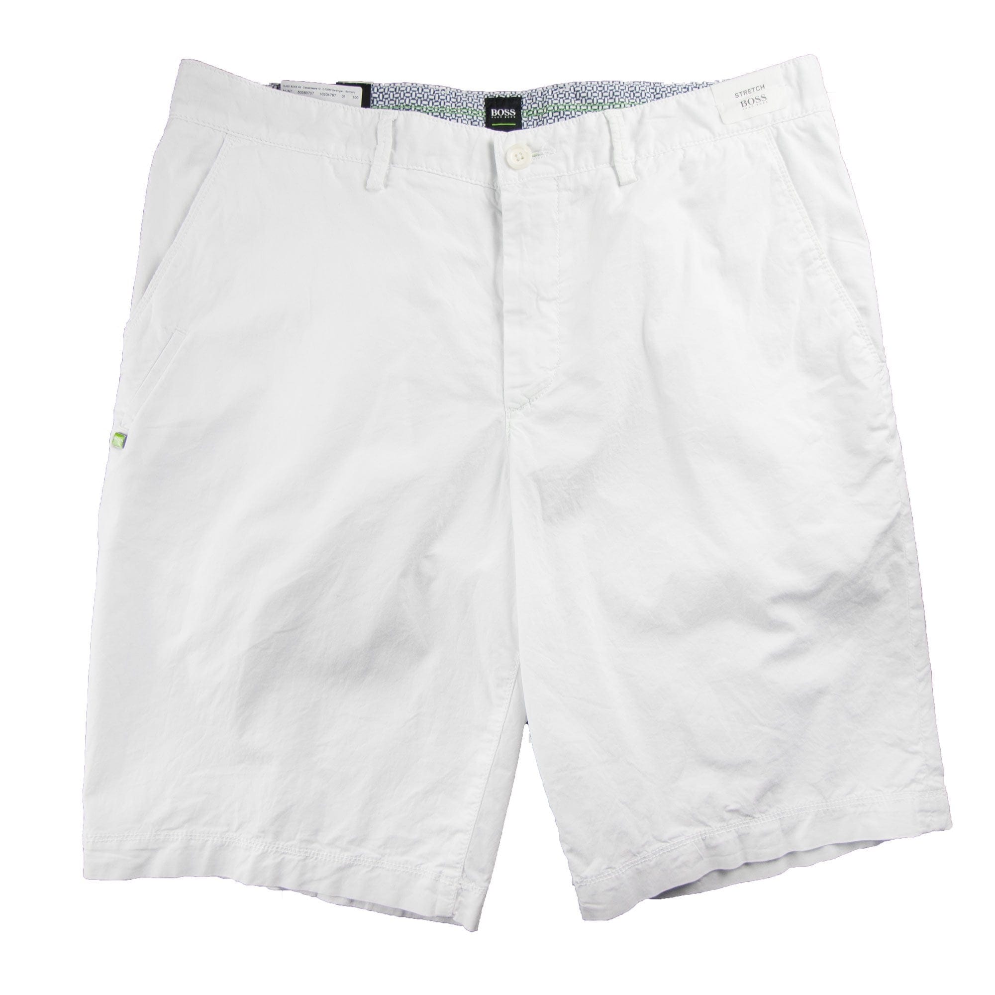Hugo Boss Bright-D Chino Shorts White